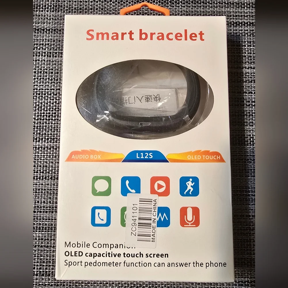 Fashion Health Smart Bracelet - Black